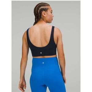 Lululemon Poolside Set Wunder Train Shorts & Align Reversible Bra Size 12